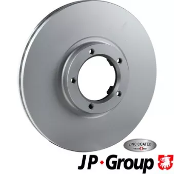 Jeu de 2 disques de frein avant JP GROUP 1563103900