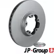 Jeu de 2 disques de frein avant JP GROUP 1563104300 - Visuel 1