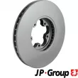 Jeu de 2 disques de frein avant JP GROUP 1563104300 - Visuel 2