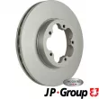 Jeu de 2 disques de frein avant JP GROUP 1563104400 - Visuel 1