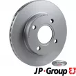 Jeu de 2 disques de frein avant JP GROUP 1563104500 - Visuel 1