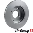 Jeu de 2 disques de frein avant JP GROUP 1563104500 - Visuel 2