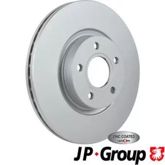 Jeu de 2 disques de frein avant JP GROUP 1563104600