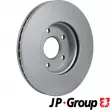 Jeu de 2 disques de frein avant JP GROUP 1563104800 - Visuel 2