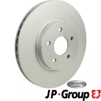 Jeu de 2 disques de frein avant JP GROUP 1563105000