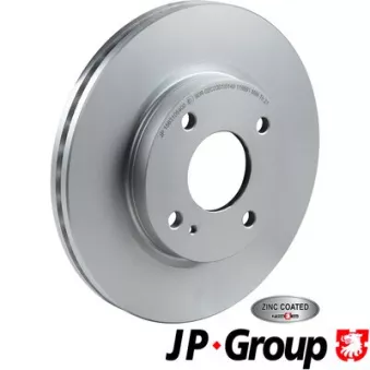 Jeu de 2 disques de frein avant JP GROUP 1563105400