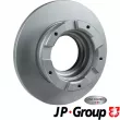 Jeu de 2 disques de frein avant JP GROUP 1563200300 - Visuel 1
