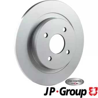 Jeu de 2 disques de frein avant JP GROUP 1563201400