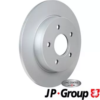 Jeu de 2 disques de frein avant JP GROUP 1563201700