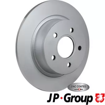 Jeu de 2 disques de frein avant JP GROUP 1563201800