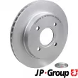 Jeu de 2 disques de frein avant JP GROUP 1563201900 - Visuel 1