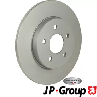 Jeu de 2 disques de frein avant JP GROUP 1563202000
