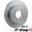 Jeu de 2 disques de frein avant JP GROUP 1563202100 - Visuel 1