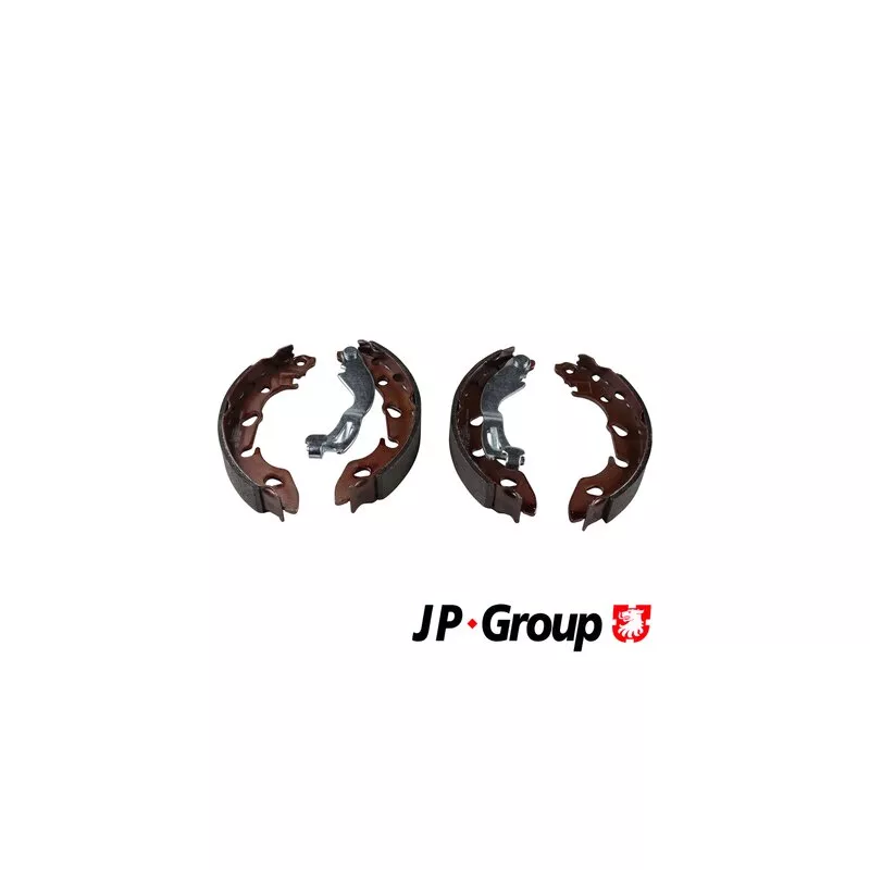 Jeu de 4 plaquettes de frein arrière JP GROUP 1563902810