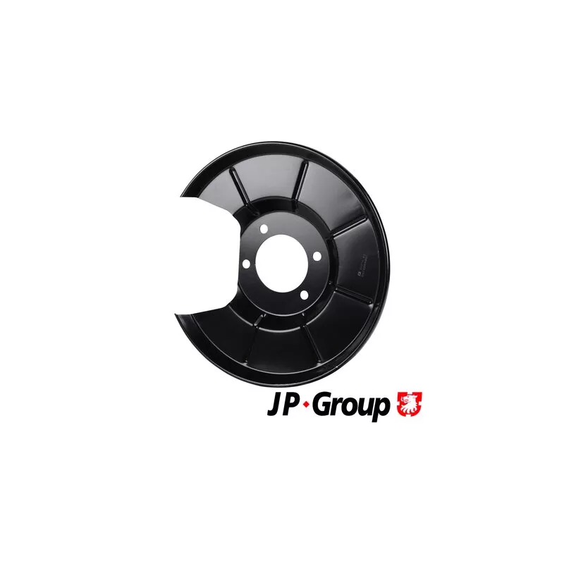 Déflecteur, disque de frein arrière gauche JP GROUP 1564302170