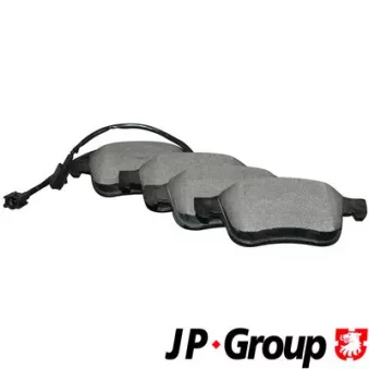 Jeu de 4 plaquettes de frein avant JP GROUP 3063600310