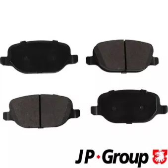 Jeu de 4 plaquettes de frein arrière JP GROUP 3063700210