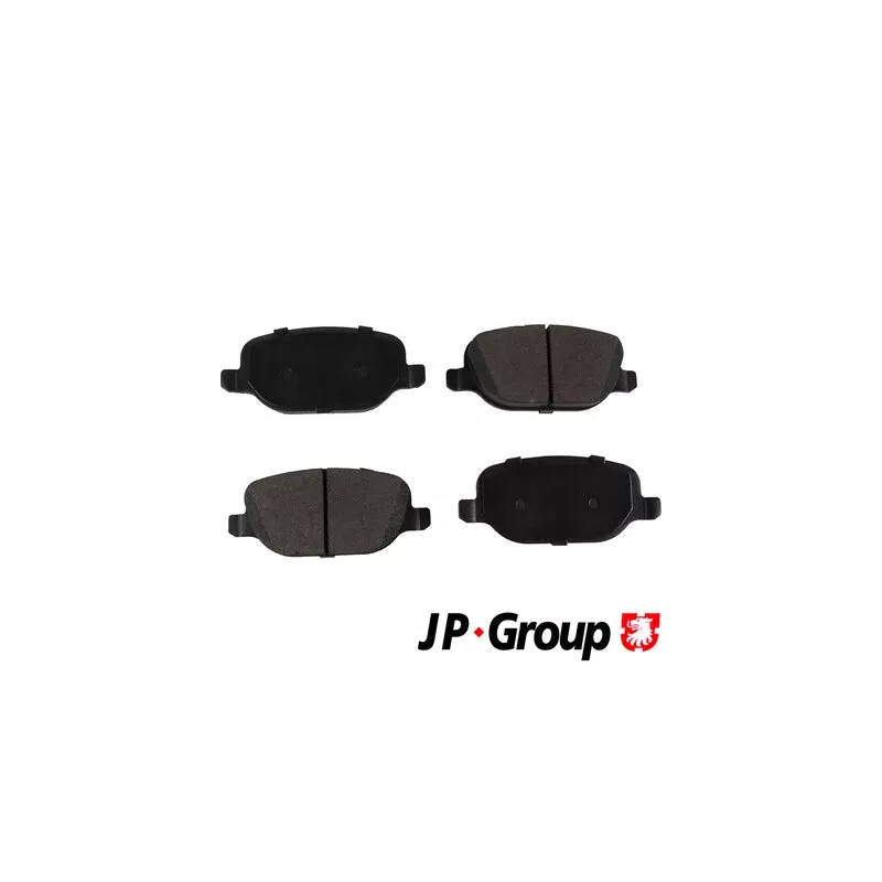 Jeu de 4 plaquettes de frein arrière JP GROUP 3063700210