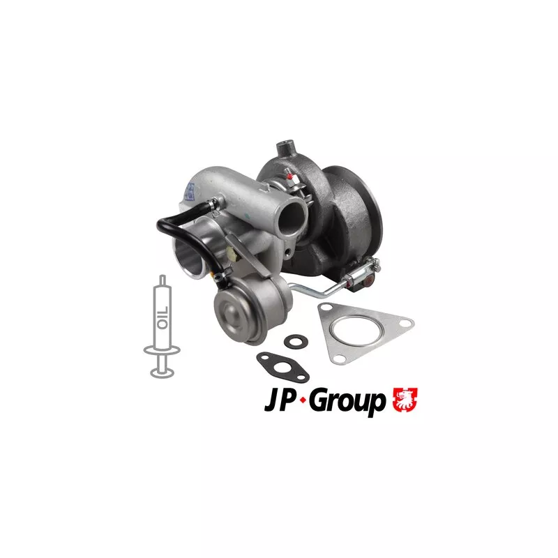 Turbocompresseur, suralimentation JP GROUP 3117400100