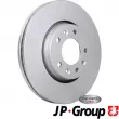 Jeu de 2 disques de frein avant JP GROUP 3163100400 - Visuel 1