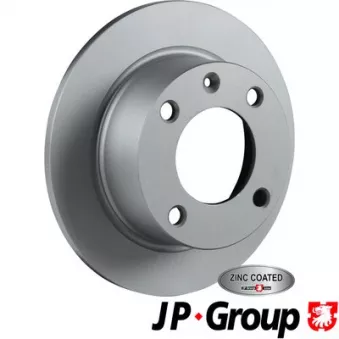 Jeu de 2 disques de frein avant JP GROUP 3163200400
