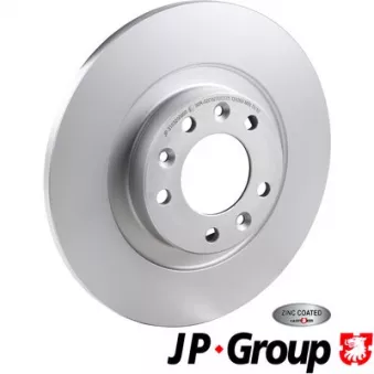 Jeu de 2 disques de frein avant JP GROUP 3163200600