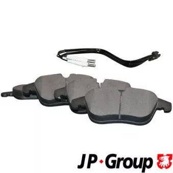 Jeu de 4 plaquettes de frein avant JP GROUP 3163600610