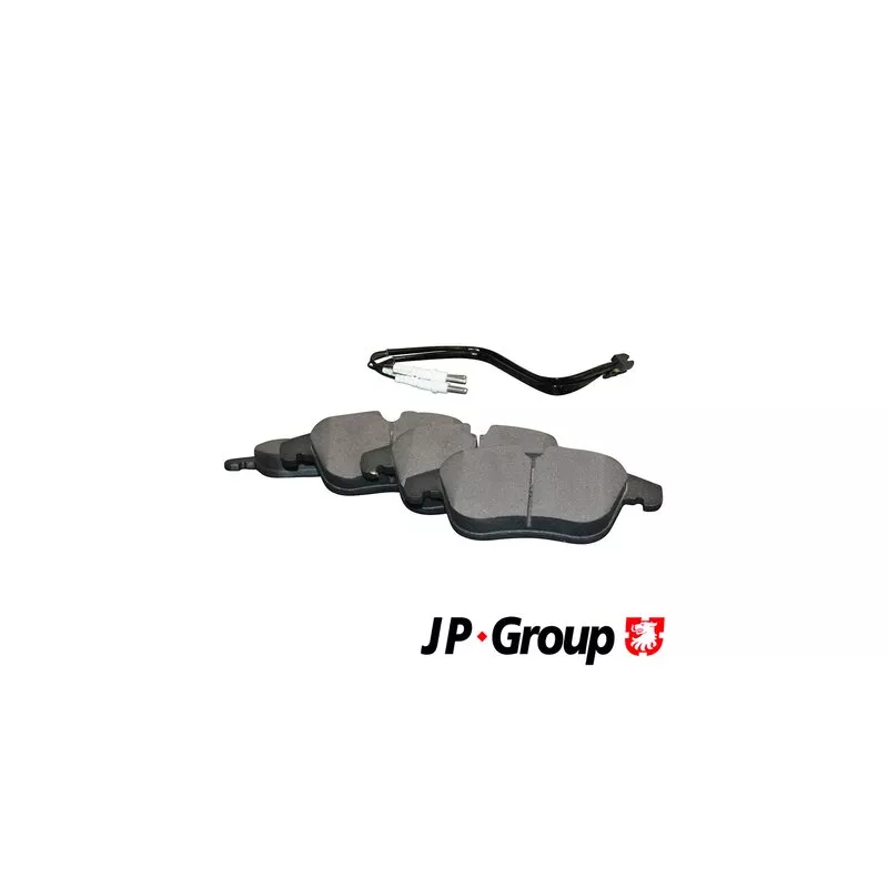 Jeu de 4 plaquettes de frein avant JP GROUP 3163600610