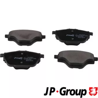 Jeu de 4 plaquettes de frein arrière JP GROUP 3163700610