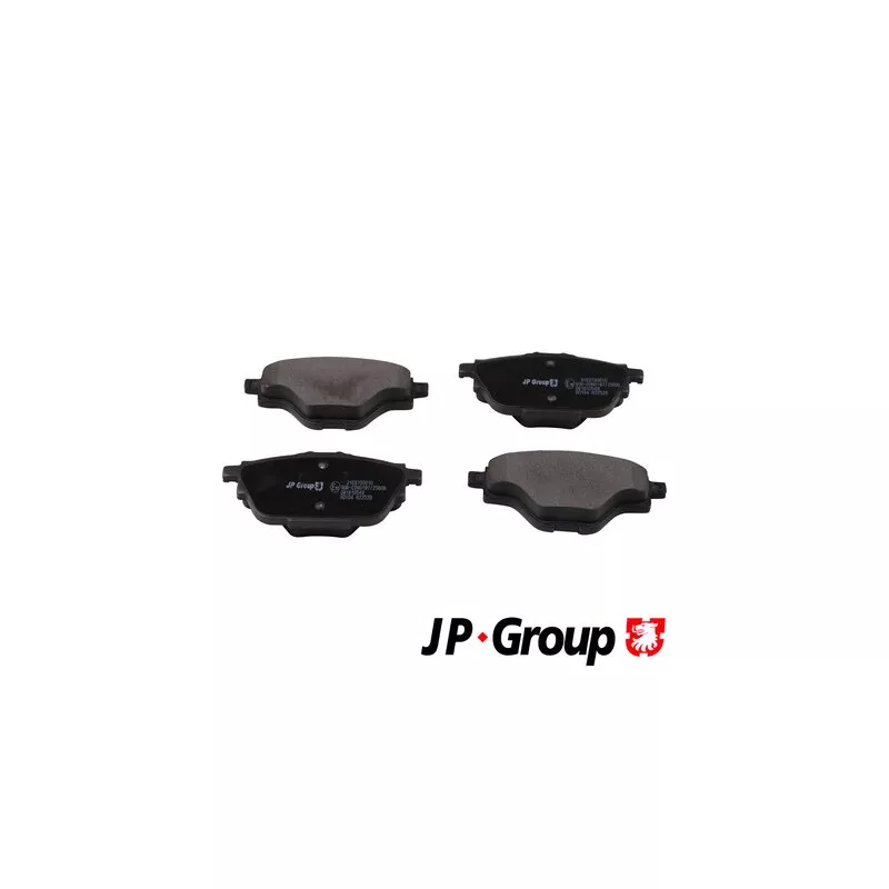 Jeu de 4 plaquettes de frein arrière JP GROUP 3163700610