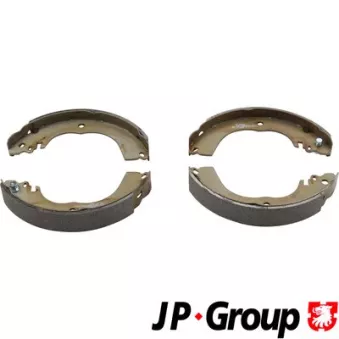 Jeu de 4 plaquettes de frein arrière JP GROUP 3163900310