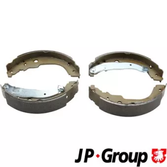 Jeu de 4 plaquettes de frein arrière JP GROUP 3163900510