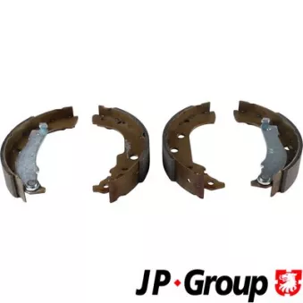 Jeu de 4 plaquettes de frein arrière JP GROUP 3163900610