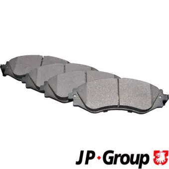 Jeu de 4 plaquettes de frein avant JP GROUP 3263600310