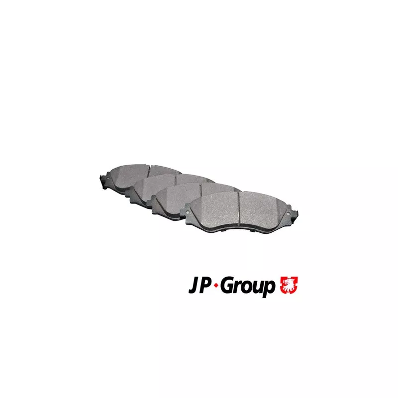 Jeu de 4 plaquettes de frein avant JP GROUP 3263600310