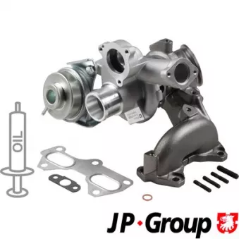 Turbocompresseur, suralimentation JP GROUP 3317400500