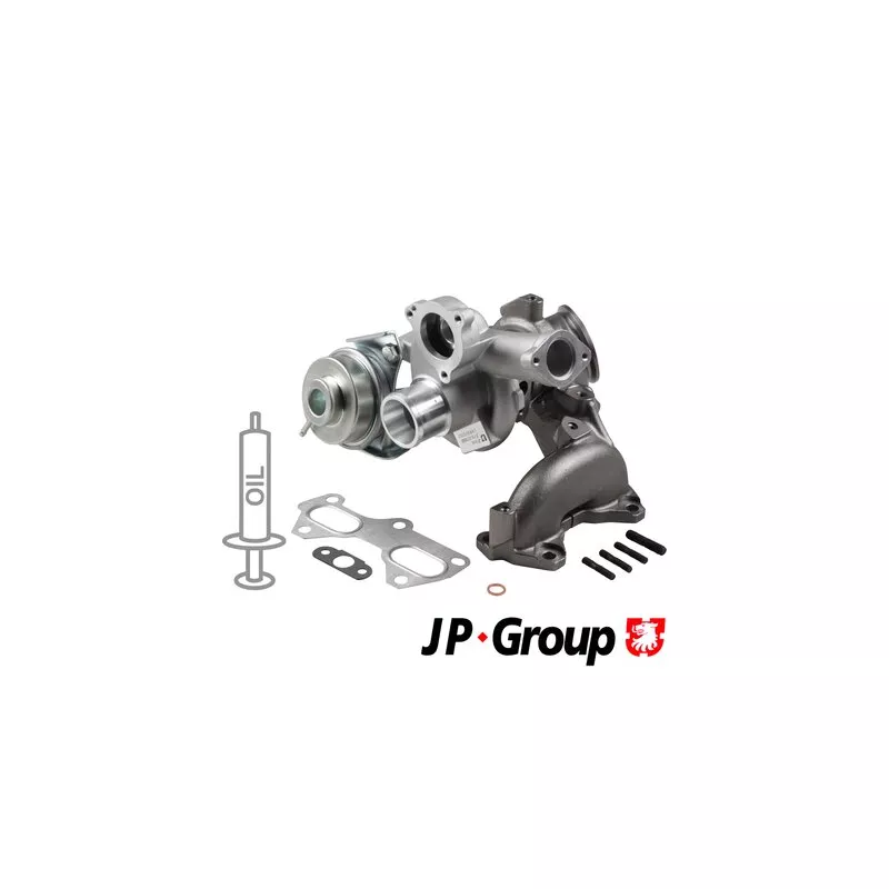 Turbocompresseur, suralimentation JP GROUP 3317400500