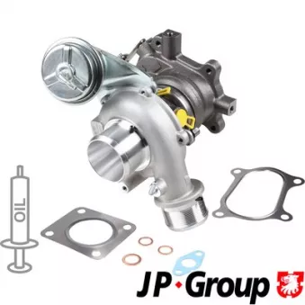 Turbocompresseur, suralimentation JP GROUP 3317401100