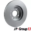 Jeu de 2 disques de frein avant JP GROUP 3363100400 - Visuel 2