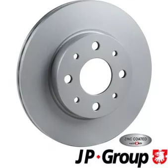 Jeu de 2 disques de frein avant JP GROUP 3363101100