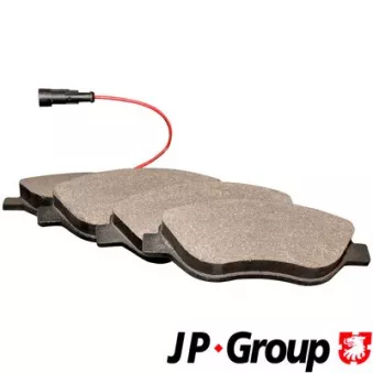 Jeu de 4 plaquettes de frein avant JP GROUP 3363600910