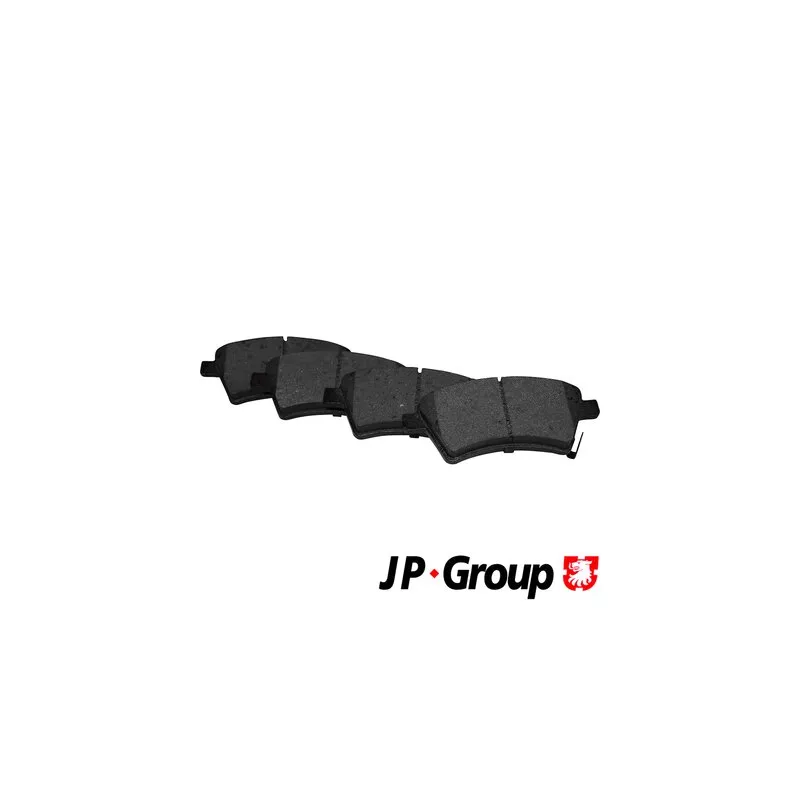 Jeu de 4 plaquettes de frein avant JP GROUP 3363601910