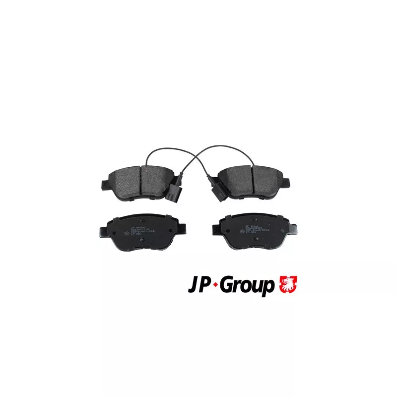 Jeu de 4 plaquettes de frein avant JP GROUP 3363602310