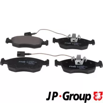 Jeu de 4 plaquettes de frein avant JP GROUP 3363602500