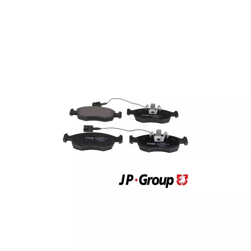 Jeu de 4 plaquettes de frein avant JP GROUP 3363602500