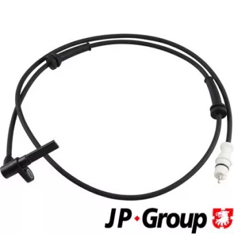 Capteur, vitesse de roue avant gauche JP GROUP 3397104370