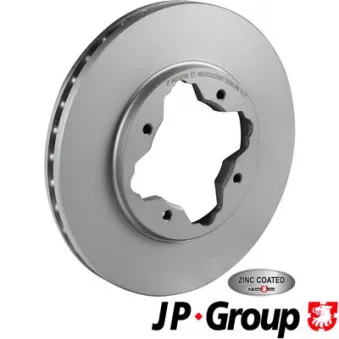 Jeu de 2 disques de frein avant JP GROUP 3463102100