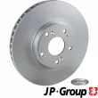 Jeu de 2 disques de frein avant JP GROUP 3463102600 - Visuel 1