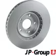 Jeu de 2 disques de frein avant JP GROUP 3463102600 - Visuel 2