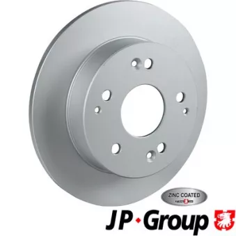 Jeu de 2 disques de frein avant JP GROUP 3463202700